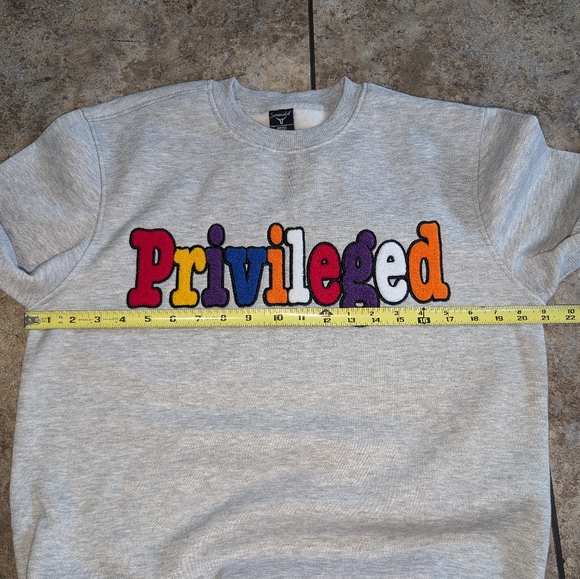 Screenshot Privileged Size Small Sweatshirt - Picture 5 of 6